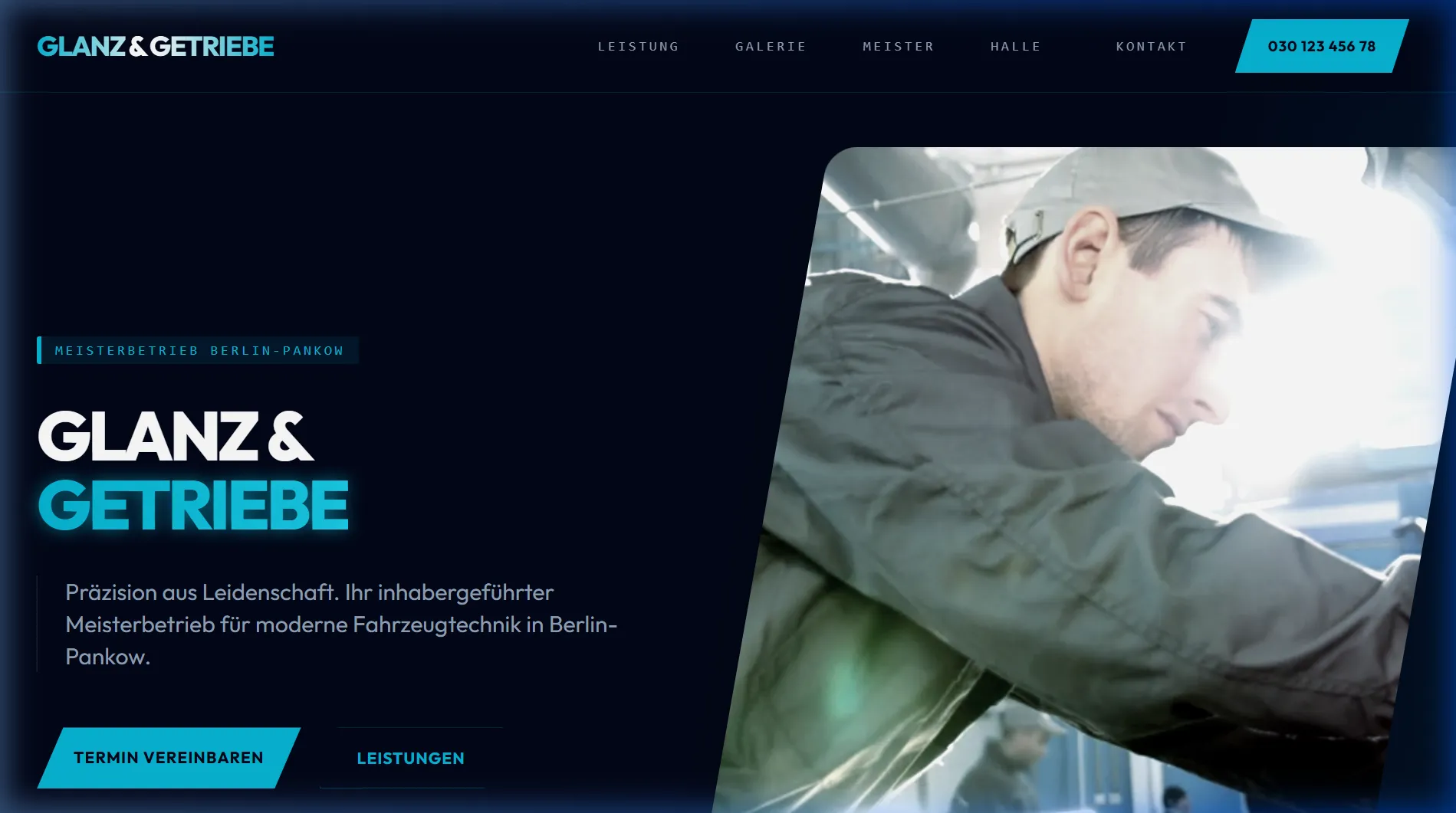 Screenshot von Glanz & Getriebe